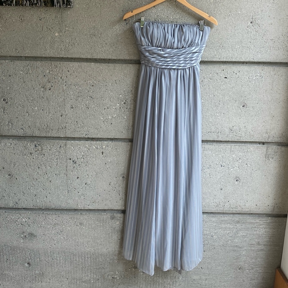 Gown Silver Striped